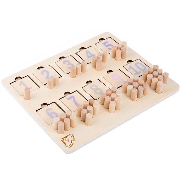 Numerical Peg Board