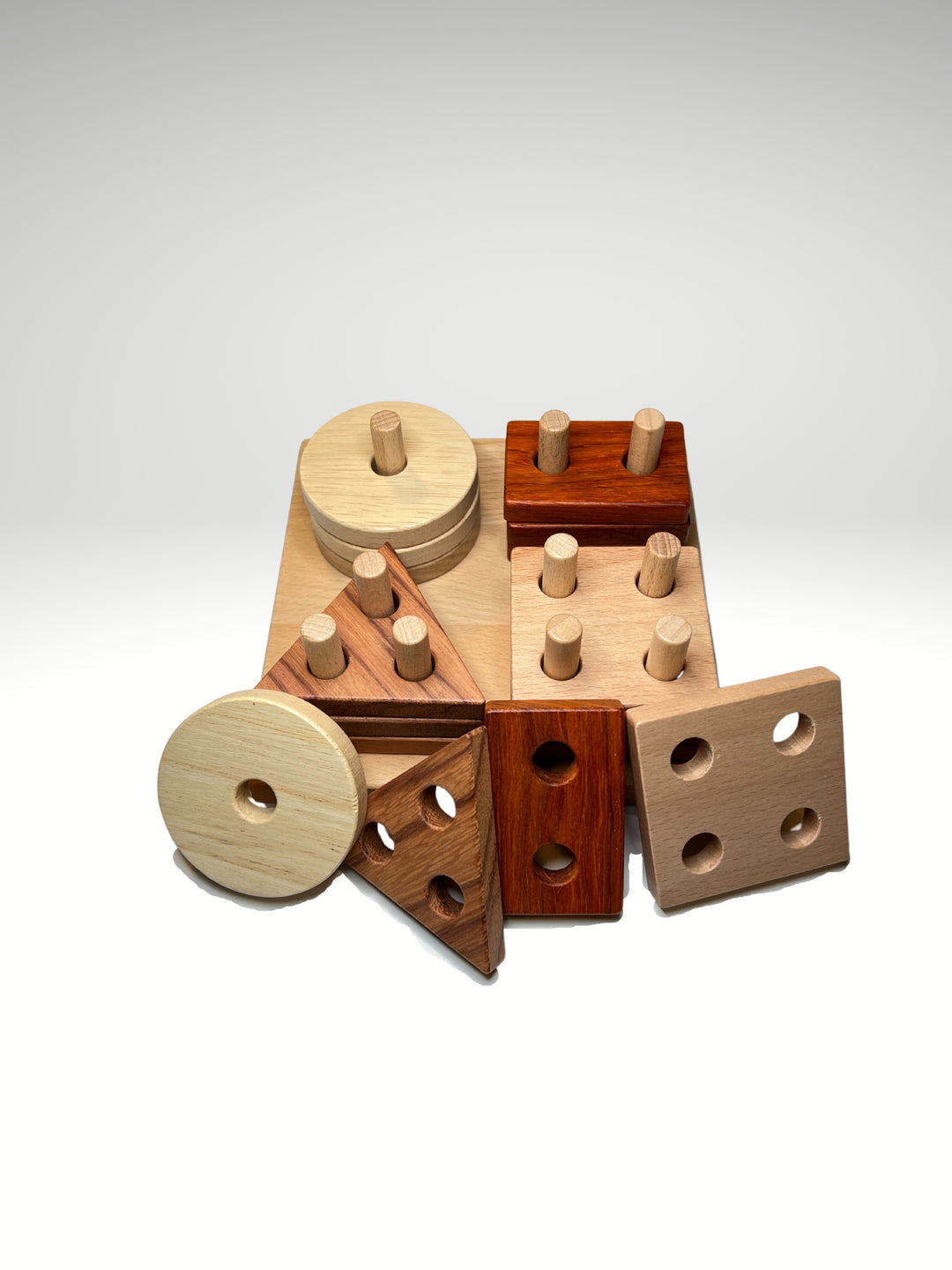 Geo Puzzle Sorter And Stacker
