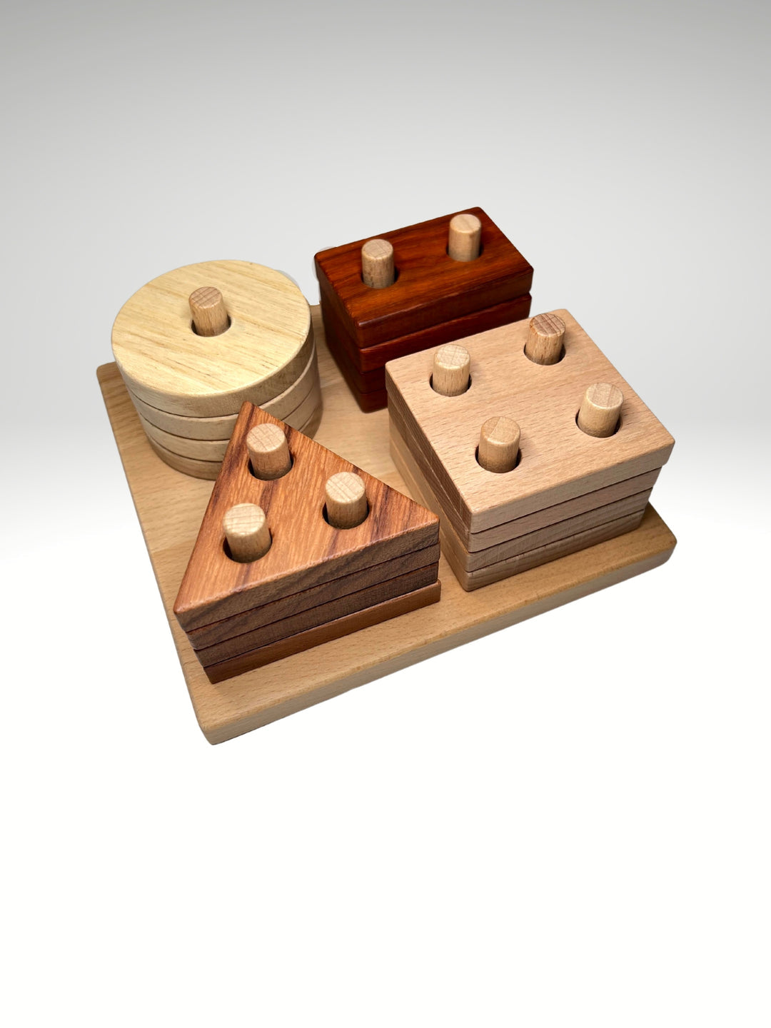 Geo Puzzle Sorter And Stacker