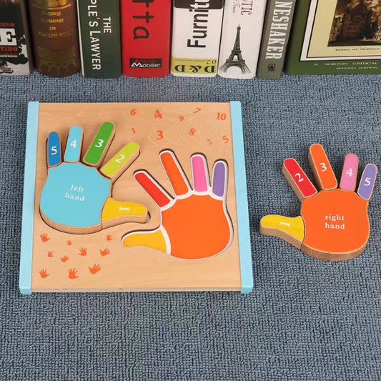 Montessori 3D Finger Palm Puzzle