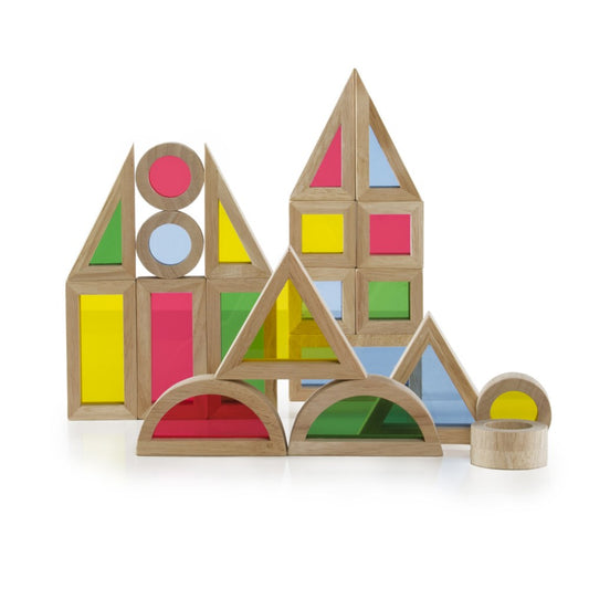 Acrylic Building Blocks - 40 Piece Set