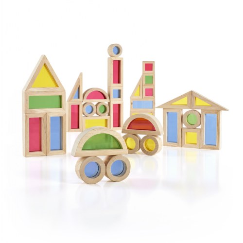 Acrylic Building Blocks - 40 Piece Set