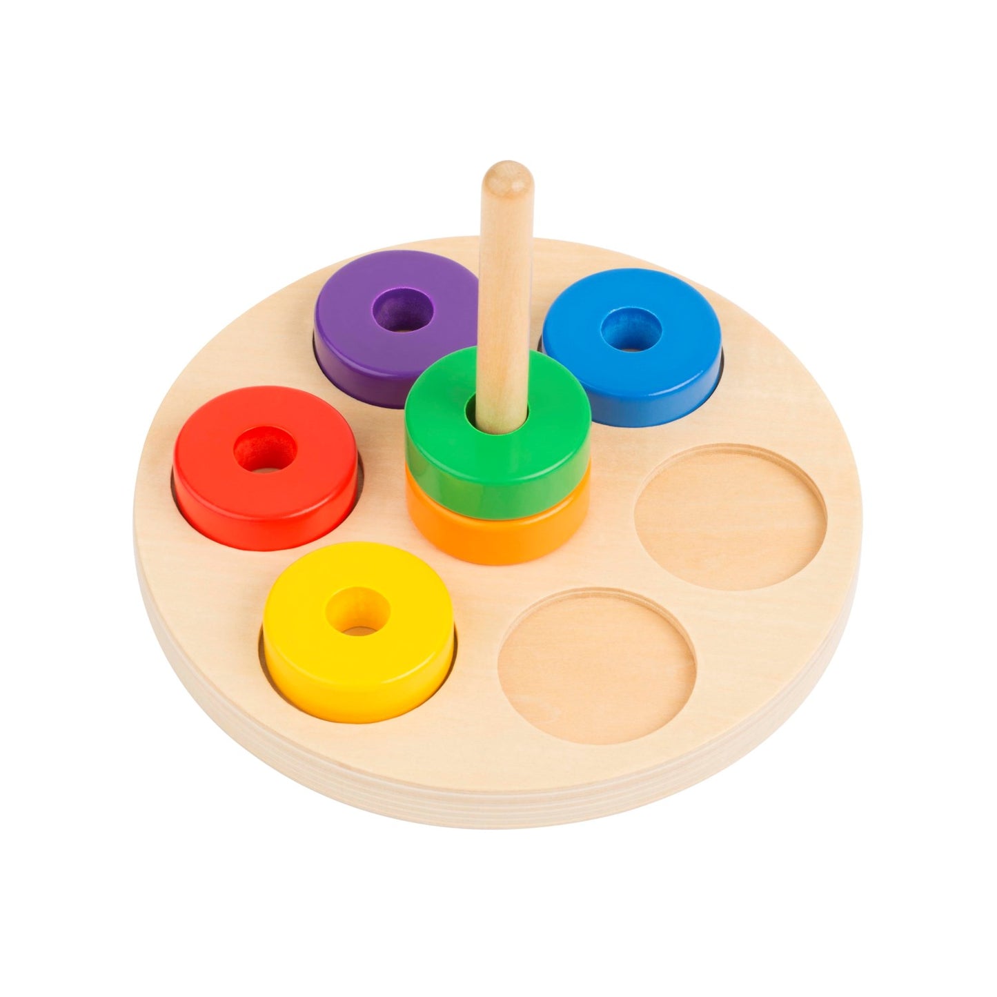 Flexible Wooden Ring Stacker