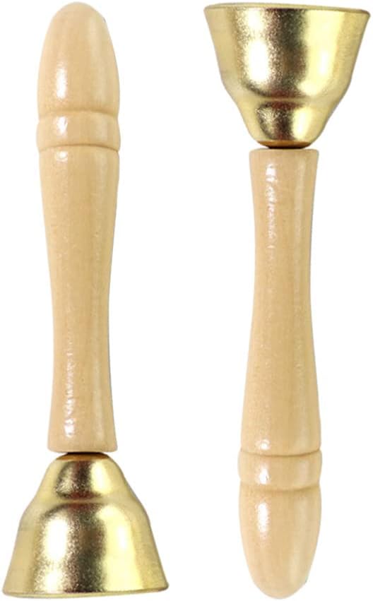 Wooden Hand Bell Percussion Instrument