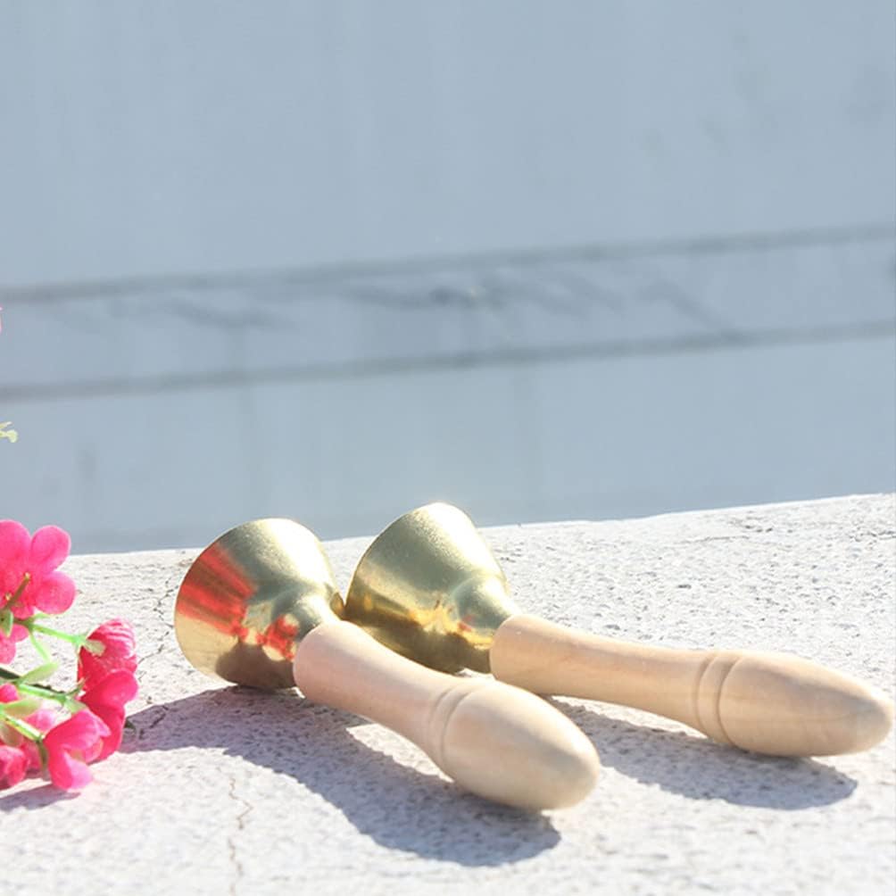 Wooden Hand Bell Percussion Instrument