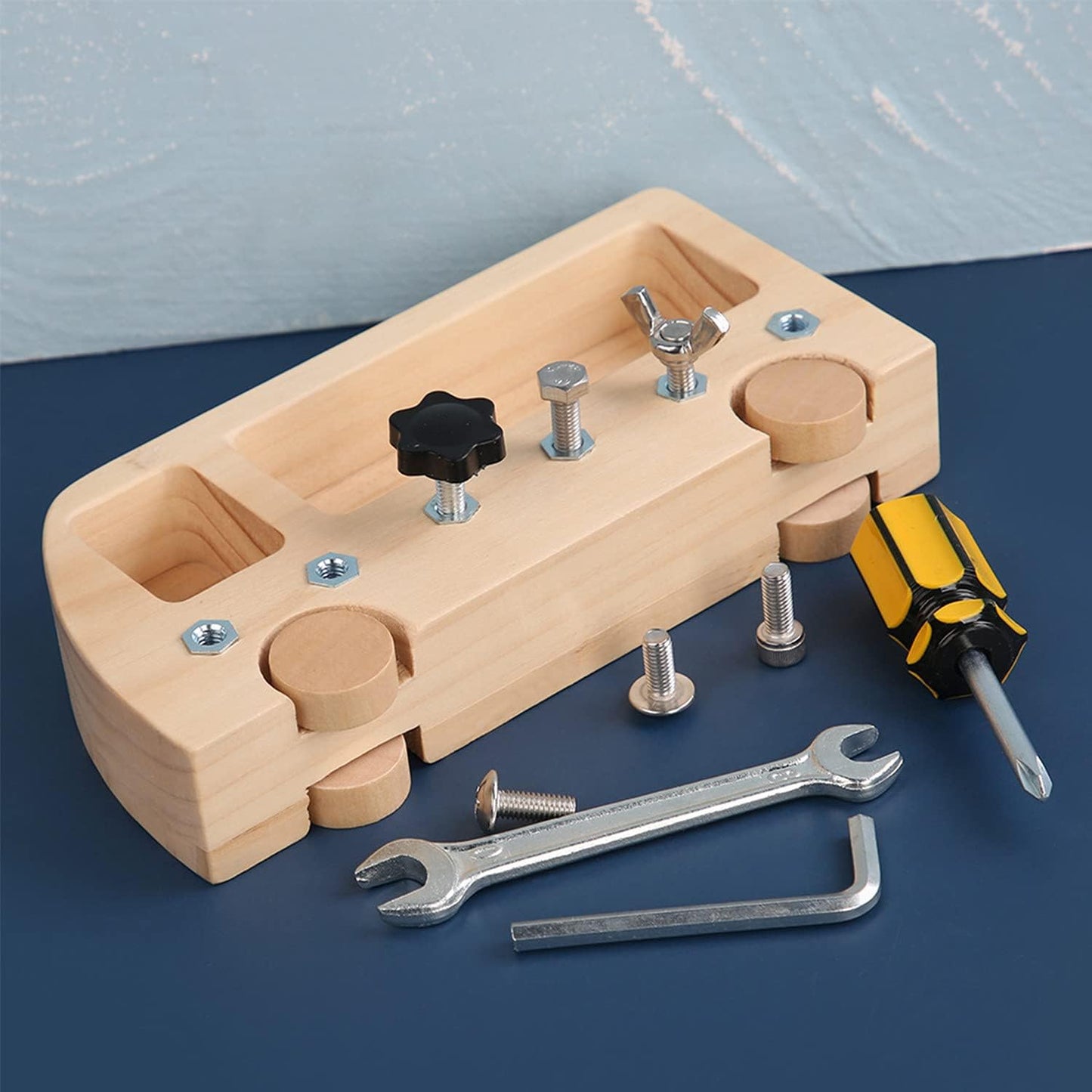 Wooden Mini Bus Workbench