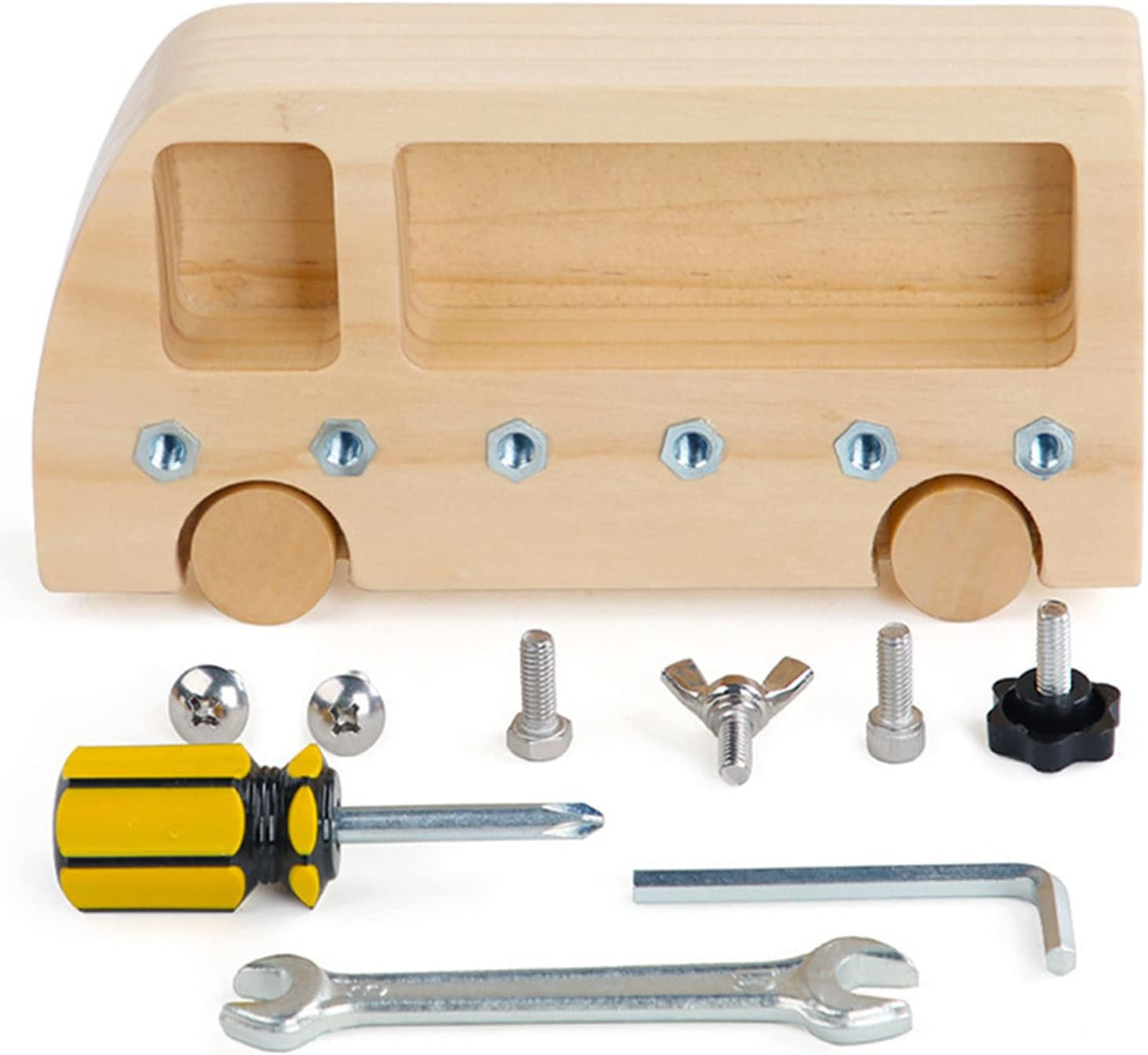 Wooden Mini Bus Workbench