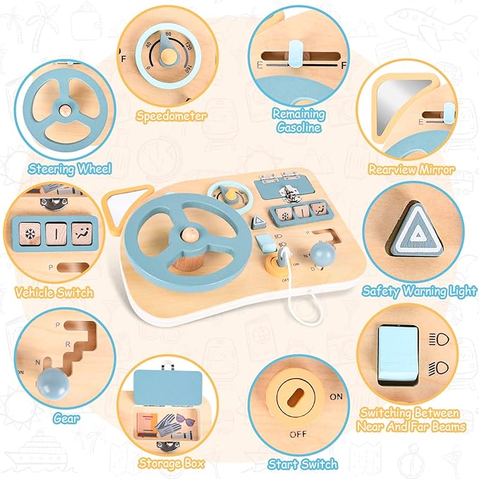 Car Simulation Busy Board