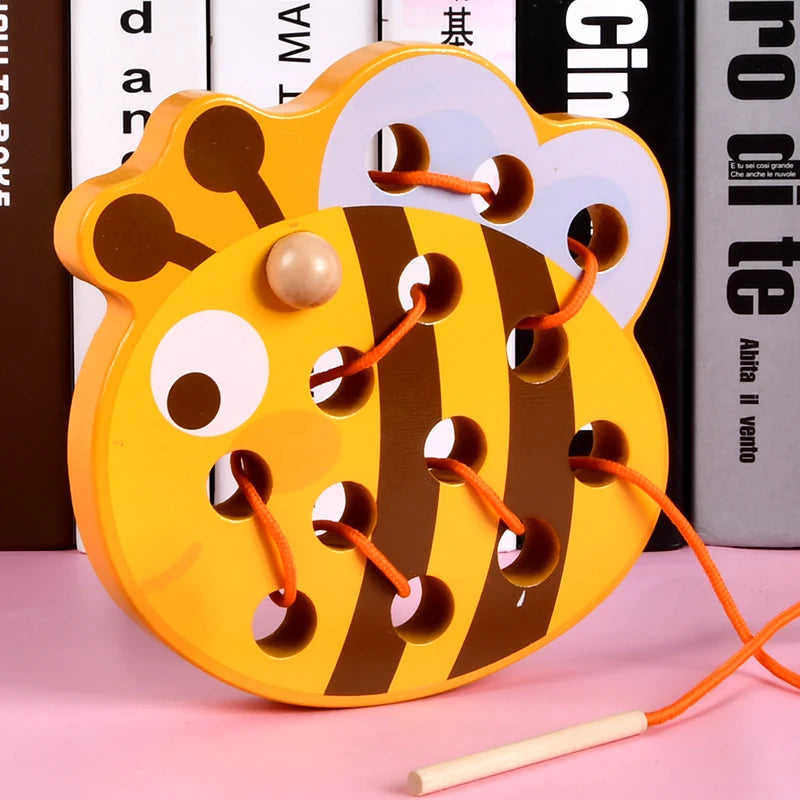 Threading Animal toy