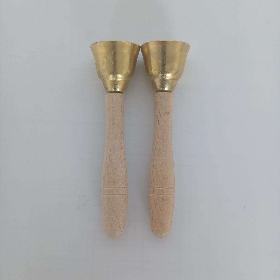 Wooden Hand Bell Percussion Instrument