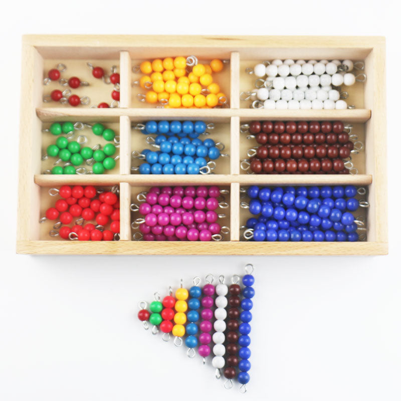 Montessori Bead set (1-9)