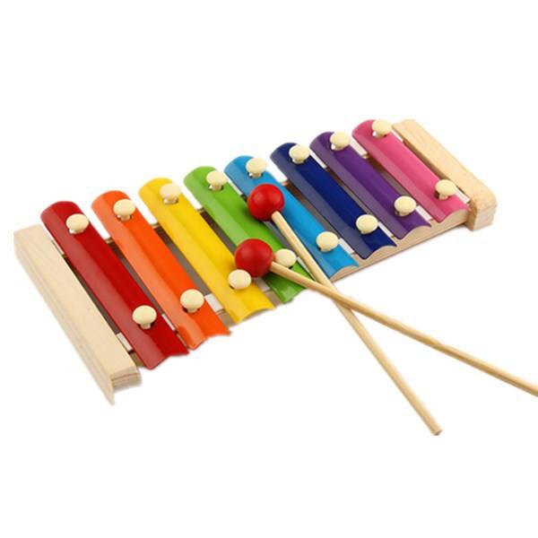 Wooden Rainbow Xylophone