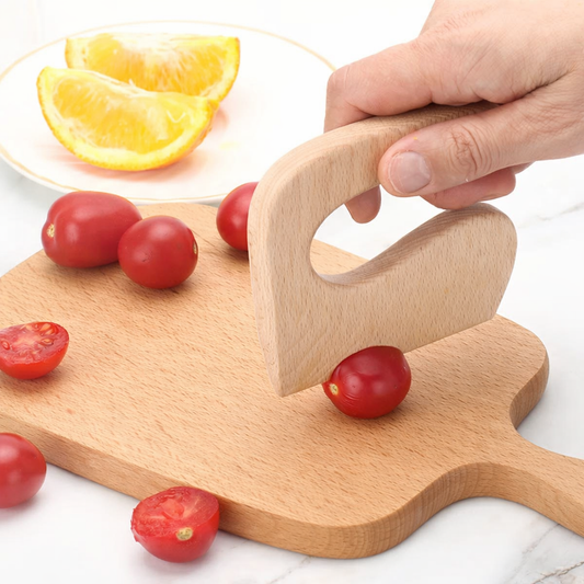 Wooden Knife and Chopping Board