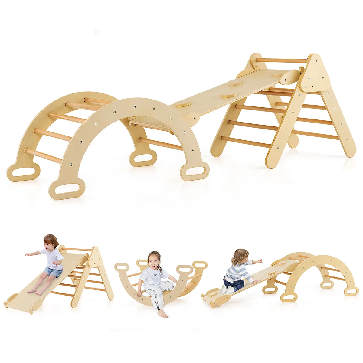 3-in-1 Climbing Frame