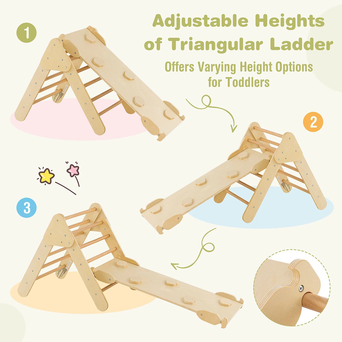 3-in-1 Climbing Frame