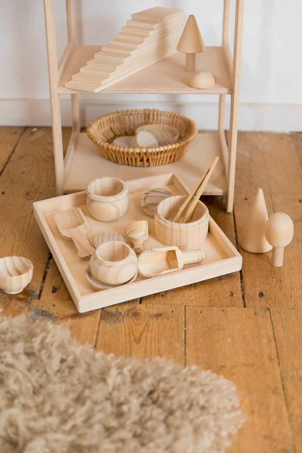 Wooden Sensory Play Set