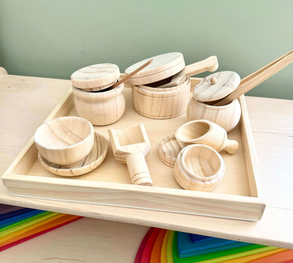 Wooden Sensory Play Set