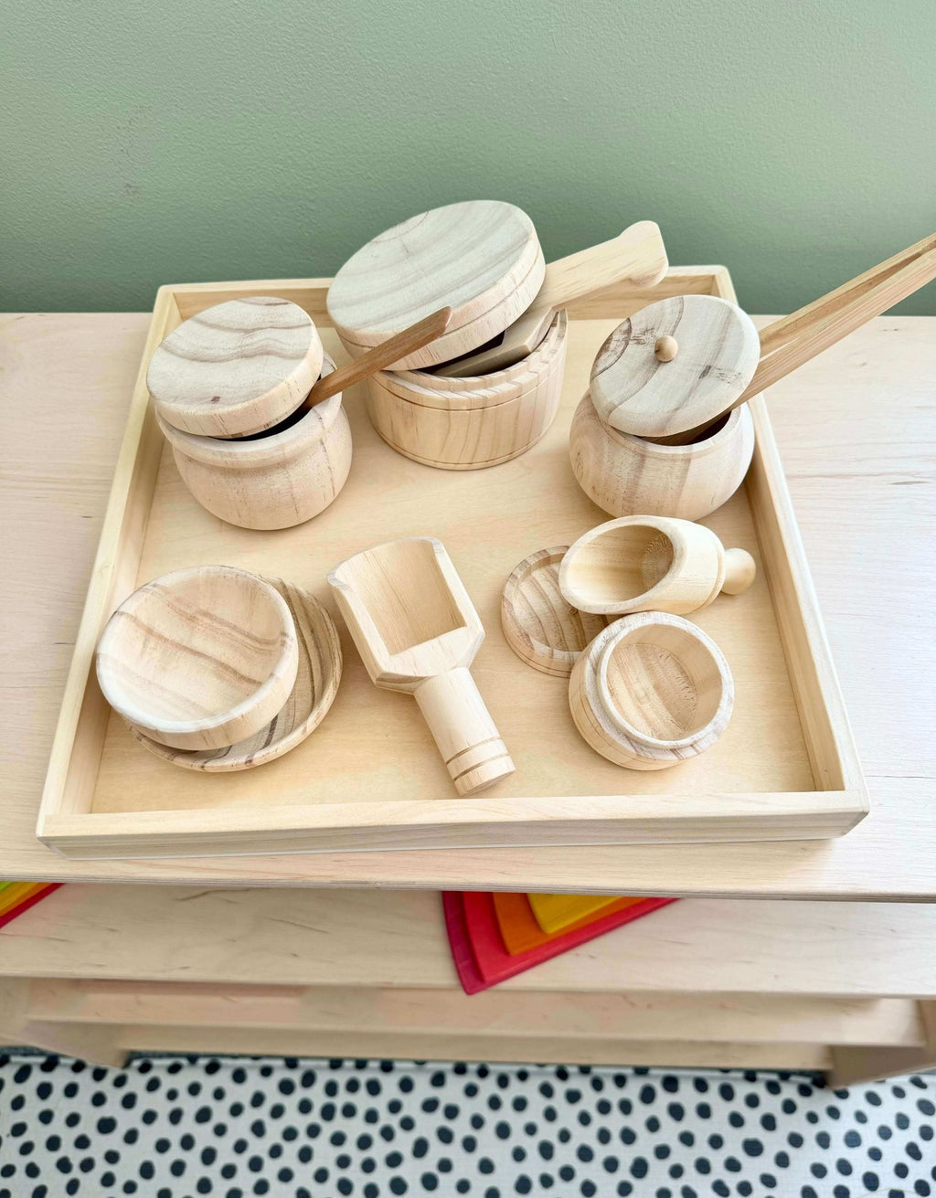 Wooden Sensory Play Set
