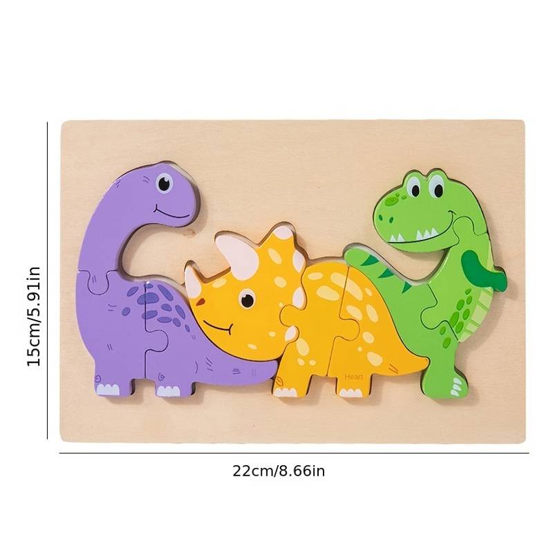 3D Animal Family Puzzle