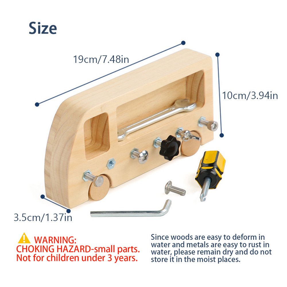 Wooden Mini Bus Workbench