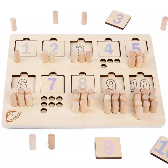 Numerical Peg Board