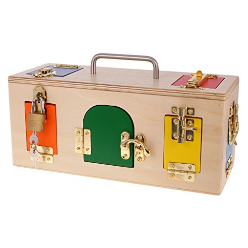 Ultimate 9 Latch and Lock Wooden Box