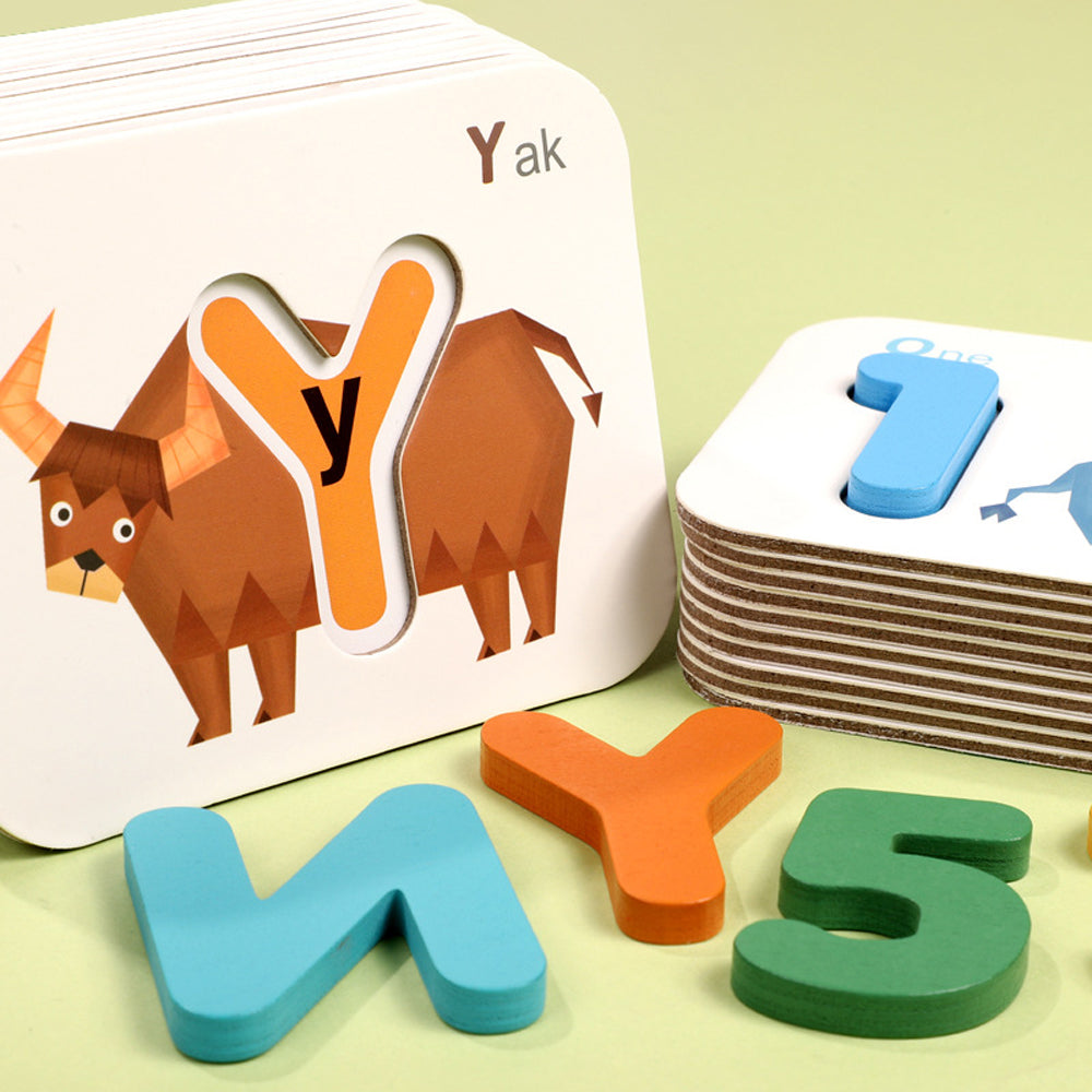 Alphabet & Numbers Matching Game