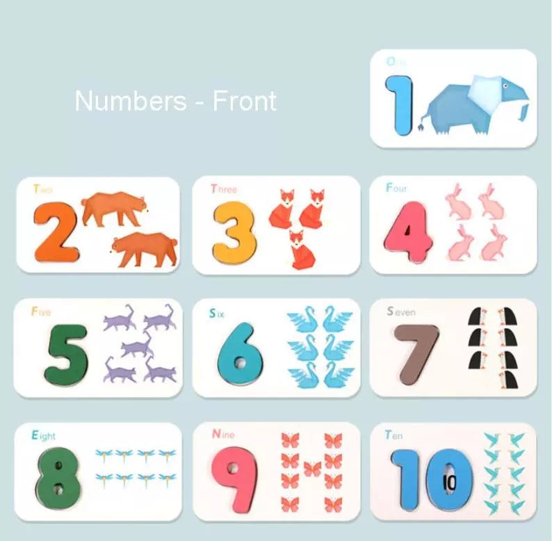 Alphabet & Numbers Matching Game