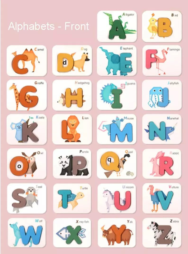 Alphabet & Numbers Matching Game