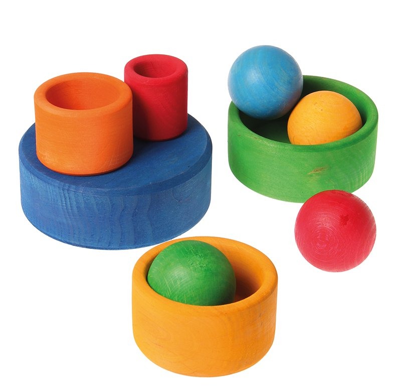 Rainbow Nesting & Stacking Bowls