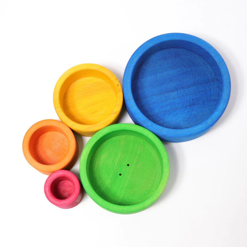 Rainbow Nesting & Stacking Bowls