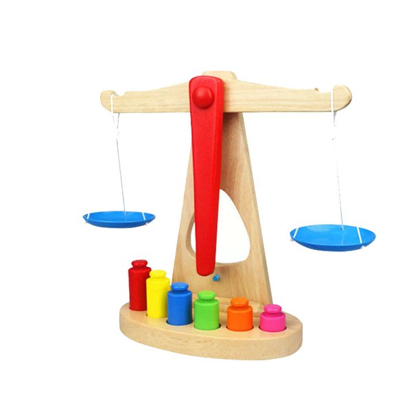 Wooden Balance Scale