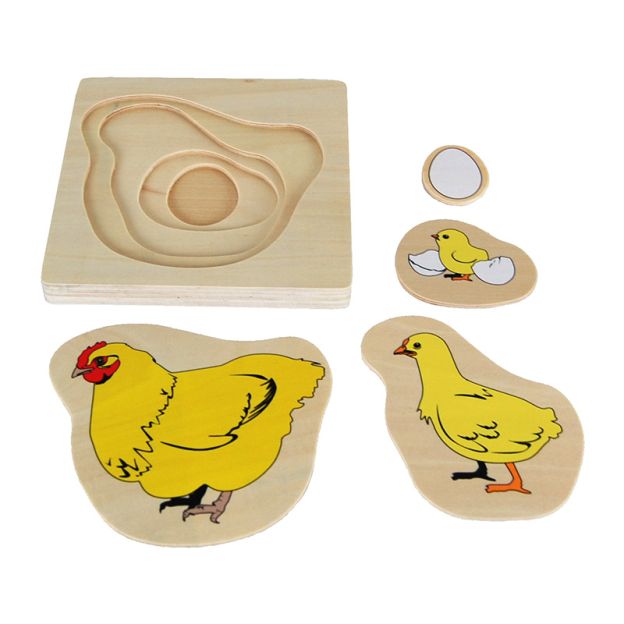 Nesting Animal Life Cycle Puzzle