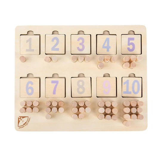 Numerical Peg Board